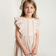 Vestido Niña Alforzas En Peto